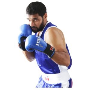 Leox Lightweight Boxing Set – Polyester Mesh Vest & Shorts